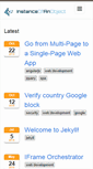 Mobile Screenshot of instanceofanobject.com